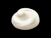 Creamy white whipped texture isolated on transparent background, ready for design use on t-shirts, stickers, clipart, and print-on-demand products.