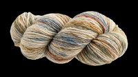 Multicolor skein of yarn isolated on transparent background, ready for crafting and knitting designs, stickers, print on demand, sublimation, and t-shirt use.