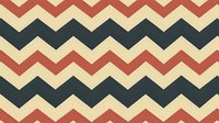 Retro zigzag pattern in navy blue, coral red and cream colors creates seamless geometric background. Classic chevron stripes form repeating vintage design.