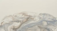 Abstract fluid marble texture with swirling gray and beige patterns creating organic flowing movement for modern design backgrounds and artistic projects.