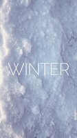 Winter season snow texture background with white minimal typography, cold blue tones for social media, seasonal banners, and holiday promotions.