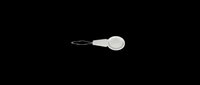 Stainless steel measuring spoon isolated on transparent background, ready for kitchen design, recipe graphics, cooking blogs, print-on-demand products and culinary clipart.