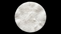 Textured white circular powder or flour isolated on transparent background, ready for design use on t-shirts, stickers, clipart, and print-on-demand products.
