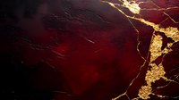 Dark red marble texture with gold veins and cracks creating luxurious natural pattern. Abstract background for interior design and premium surfaces.