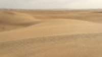 Golden sand dunes landscape with smooth curves and rolling hills creating natural desert terrain under soft lighting for travel and nature concepts.
