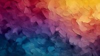 Abstract multicolored textured background with flowing gradient from deep blue to purple and orange, featuring organic brush strokes and layered paint effects.