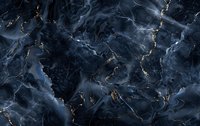 Dark blue marble texture with golden veins and natural stone pattern creates luxurious surface design for interior decor and premium branding backgrounds.