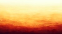 Dramatic mountain landscape silhouettes at sunset with layered peaks fading into orange and red horizon, creating atmospheric depth perspective for nature backgrounds.