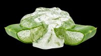 Sliced green tomato isolated on transparent background, ready for culinary design, recipe graphics, food packaging, t-shirt prints, and print-on-demand products.