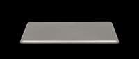 Gray rectangular platform or base isolated on transparent background, ready for product mockups, t-shirt designs, clipart, stickers, and print-on-demand applications.