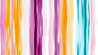 Vibrant watercolor stripes in pink, yellow, purple, and turquoise create modern abstract pattern with vertical brush strokes on white background, seamless repeat design.