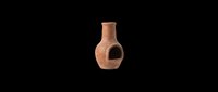 Rustic terracotta chiminea isolated on transparent background, ready for stickers, print on demand, sublimation, T-shirt design, and clipart use.