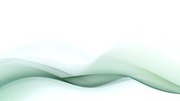 Soft flowing mint green waves create gentle abstract curves against white background, suitable for modern minimalist design projects and presentations.