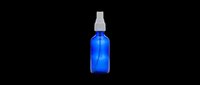 Blue spray bottle with transparent background, isolated for t-shirt design, clipart, stickers, sublimation and print-on-demand products.