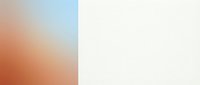 Soft gradient background transitioning from warm peachy orange to cool sky blue, isolated on white for design projects and digital layouts.