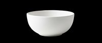 White ceramic bowl isolated on transparent background, ready for design use on t-shirts, clipart, stickers, print-on-demand products and sublimation projects.