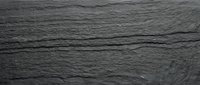Dark gray slate stone texture with natural horizontal layers and rough surface for backgrounds and design projects.