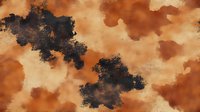 Abstract rust and corrosion texture with dark oxidized patches on weathered metal surface for industrial design backgrounds and grunge artistic projects.