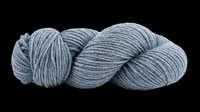 Soft blue-gray yarn skein isolated on transparent background, ready for crafting and knitting clipart, stickers, t-shirt design, and print on demand use.