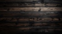 Dark wooden planks with rich brown tones and natural grain texture create rustic background surface for product photography and design layouts.