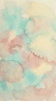 Soft watercolor abstract background with pastel pink and mint green flowing washes creating organic texture for creative projects and artistic designs.