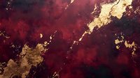 Dark burgundy and gold abstract background with luxurious metallic texture, rich wine red color with golden splashes and marble effect creates elegant design surface.