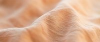 Closeup of soft, golden-brown animal fur with fine texture and natural wave pattern, suitable for pet care, grooming, veterinary, and wildlife content.