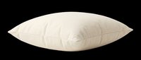 Cream-colored decorative pillow isolated on transparent background, ready for t-shirt design, sublimation, print-on-demand products, stickers, and digital crafts.