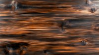Dark wooden texture with rich amber and black tones showing natural grain patterns and knots in aged timber surface. Seamless pattern for interior design projects.