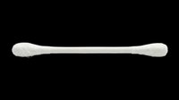 Cotton swab with white tips isolated on transparent background, ready for clipart, print-on-demand, sublimation, t-shirt design, stickers, and digital crafts.
