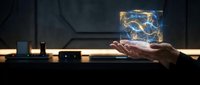 Hand holding glowing digital globe with network connections, representing global business, technology innovation, and worldwide digital transformation in modern corporate environment.