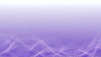 Abstract purple gradient background with flowing white curved lines creating wave patterns for modern digital design and presentations.