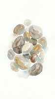Watercolor illustration of various seashells and clams in soft earth tones, isolated on white background. Suitable for coastal design, marine art, and decorative projects.