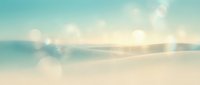 Dreamy pastel sky with soft clouds in turquoise and cream tones creating peaceful atmospheric background for wellness and meditation content.
