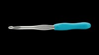 Screwdriver with turquoise ergonomic handle isolated on transparent background, ready for clipart, t-shirt design, print-on-demand products, stickers, and sublimation projects.