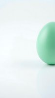 Mint green sphere on clean white background with soft lighting and minimalist composition for modern design projects and creative concepts.