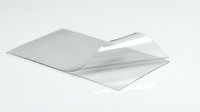 White blank envelope opened with letter paper inside on clean background for business correspondence and mailing purposes.