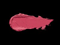 Pink lipstick smear swatch isolated on transparent background, ready for beauty design use, stickers, print on demand, sublimation, and cosmetic clipart projects.