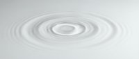 Concentric ripples spreading outward in calm water creating peaceful zen meditation pattern with soft gray tones and minimalist design for wellness concepts.