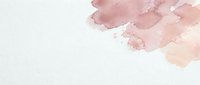 Abstract watercolor background with soft pink and peach tones flowing organically across white paper, creating gentle artistic texture for creative projects.