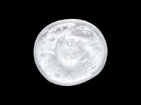 Clear transparent gel smear with bubbles, isolated on transparent background. Great for skincare, cosmetic product ads, stickers, t-shirt design, and print on demand use.