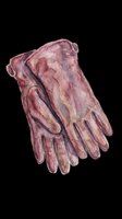 Watercolor leather gloves isolated on transparent background, ready for stickers, print on demand, T-shirt design, clipart, and sublimation projects.