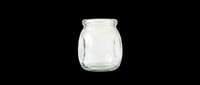 Empty glass jar with lid isolated on transparent background, ready for clipart, print-on-demand, sublimation, t-shirt design, and sticker applications.