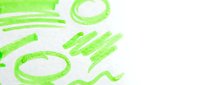 Young female professional with light skin tone wearing business casual attire, holding green marker pen, drawing checkmarks and circles on white surface for planning, organization, task management, or approval concept.