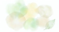 Soft watercolor abstract background with gentle green and yellow organic shapes creating dreamy artistic texture for creative projects and designs.