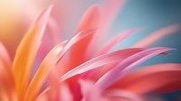 Vibrant pink and orange gerbera daisy petals in extreme macro, showing delicate texture and curves against soft blurred background for nature and beauty concepts.