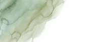 Abstract watercolor background with soft green and beige flowing textures creating organic shapes on white paper for artistic design projects.