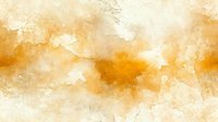 Abstract orange and white watercolor background with soft blended textures and ethereal cloudy effects creates dreamy atmospheric art suitable for modern design projects.