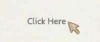 Hand-drawn click here button with cursor arrow on textured paper background, vintage sketch style for web design, banners, and UI elements.