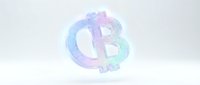 Holographic dollar sign symbol with gradient pastel colors isolated on white background, suitable for financial graphics, web design, and digital marketing materials.